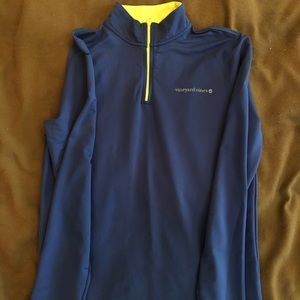 Half zip performance pullover